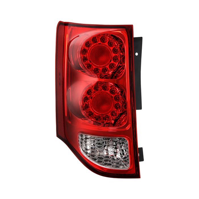 SPYDER xTune 11-18 Dodge Grand Caravan Driver Side LED Tail Light Only (ALT-JH-DGC11-OE-L) 9046308