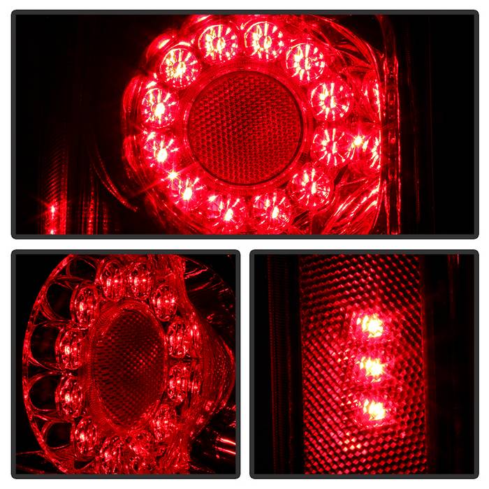 SPYDER xTune 11-18 Dodge Grand Caravan Driver Side LED Tail Light Only (ALT-JH-DGC11-OE-L) 9046308