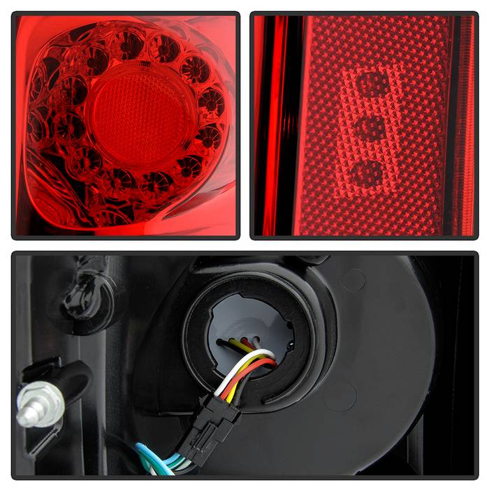 SPYDER xTune 11-18 Dodge Grand Caravan Passenger Side LED Tail Light Only (ALT-JH-DGC11-OE-R) 9046315