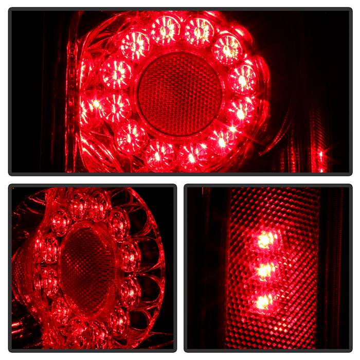 SPYDER xTune 11-18 Dodge Grand Caravan Passenger Side LED Tail Light Only (ALT-JH-DGC11-OE-R) 9046315