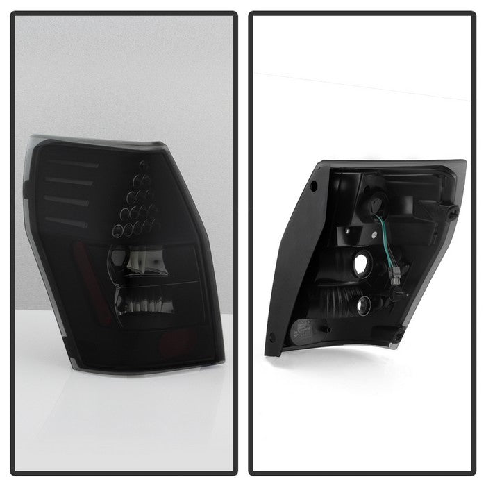 SPYDER xTune Dodge Magnum 05-08 LED Tail Lights - Black Smoked ALT-JH-DMAG05-LED-BSM 9036576