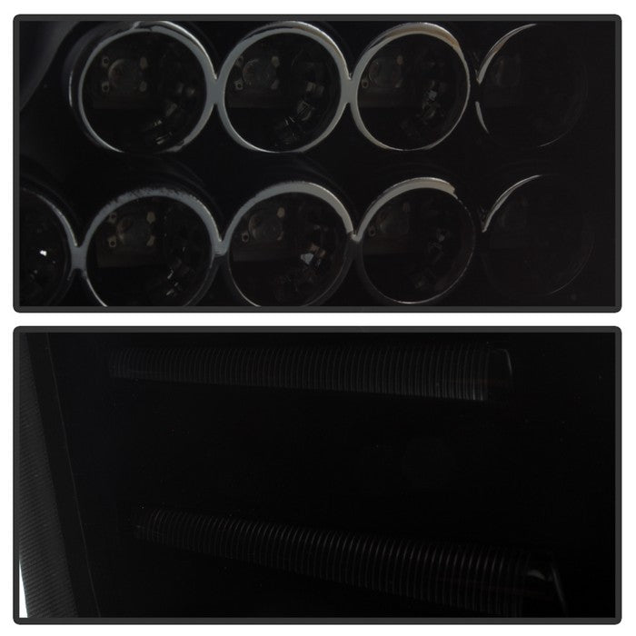 SPYDER xTune Dodge Magnum 05-08 LED Tail Lights - Black Smoked ALT-JH-DMAG05-LED-BSM 9036576