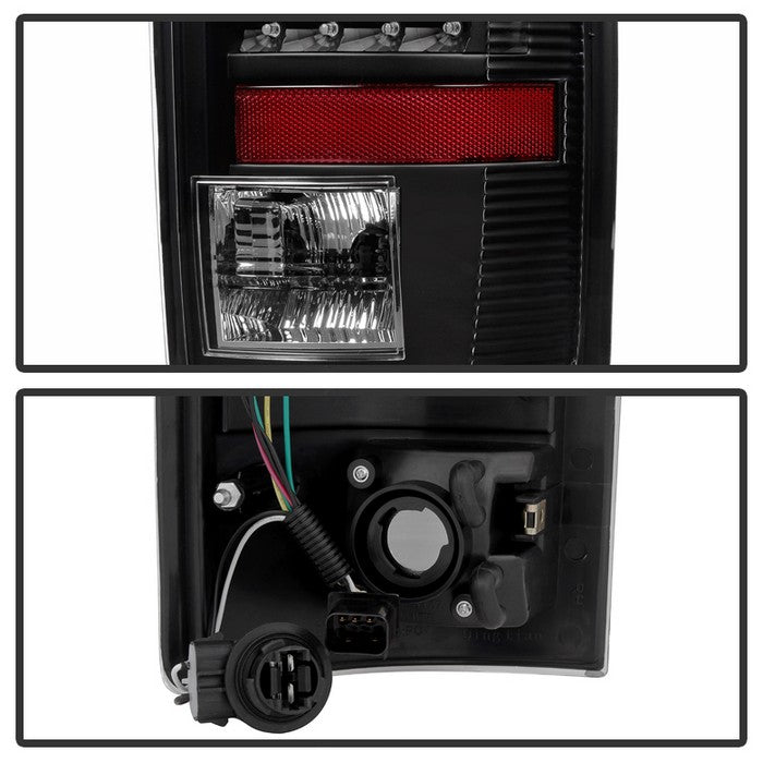 SPYDER Xtune Dodge Ram 02-06 1500 / Ram 2500/3500 03-06 LED Tail Light Black ALT-JH-DR02-LED-BK 5072979
