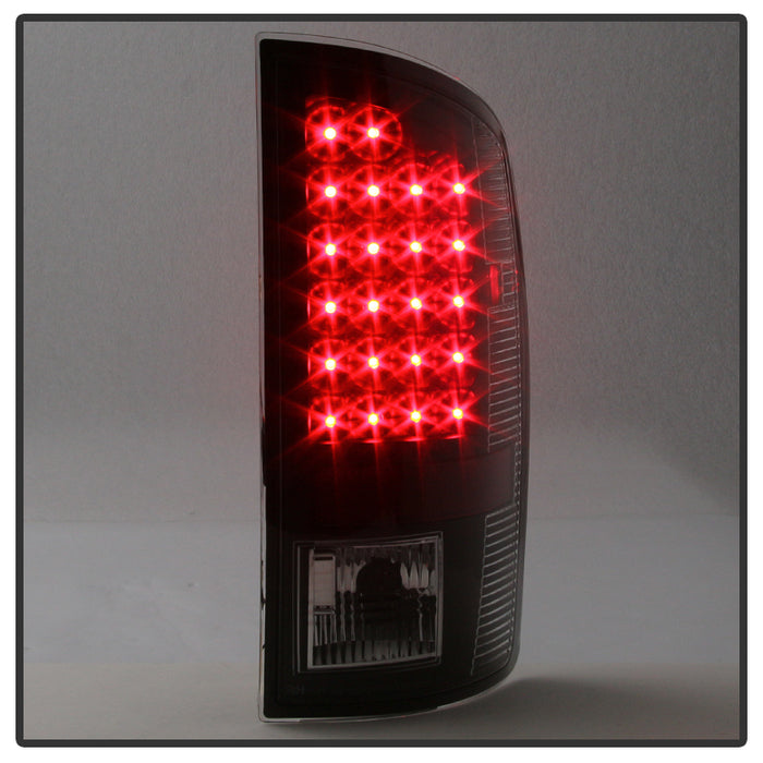 SPYDER Xtune Dodge Ram 02-06 1500 / Ram 2500/3500 03-06 LED Tail Light Black ALT-JH-DR02-LED-BK 5072979