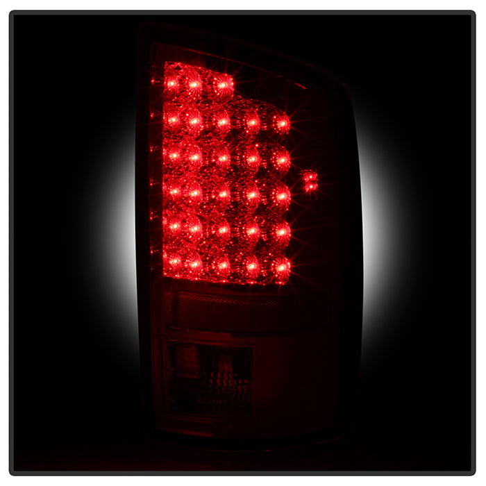 SPYDER Xtune Dodge Ram 07-08 1500 / Ram 07-09 2500/3500 LED Tail Lights Chrome ALT-JH-DR07-LED-C 5073020