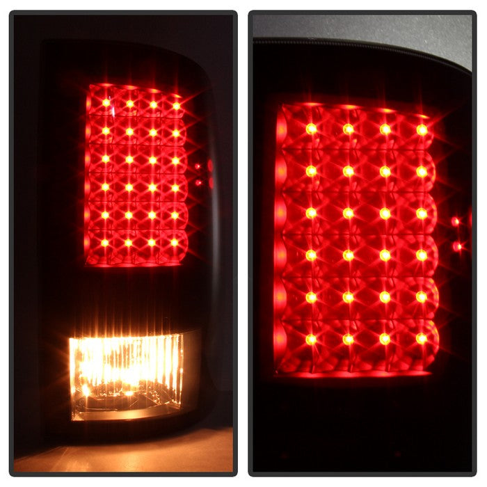 SPYDER Xtune Dodge Ram 1500 09-14 LED Tail Lights Incandescent Model Only Black Smoke ALT-JH-DR09-LED-BKSM 9025617