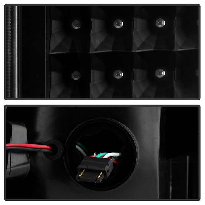 SPYDER Xtune Dodge Ram 1500 09-14 LED Tail Lights Incandescent Model Only Black ALT-JH-DR09-LED-BK 9025587