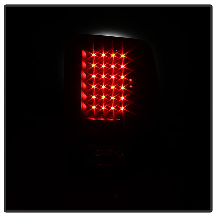SPYDER Xtune Dodge Ram 1500 09-14 LED Tail Lights Incandescent Model Only Black ALT-JH-DR09-LED-BK 9025587