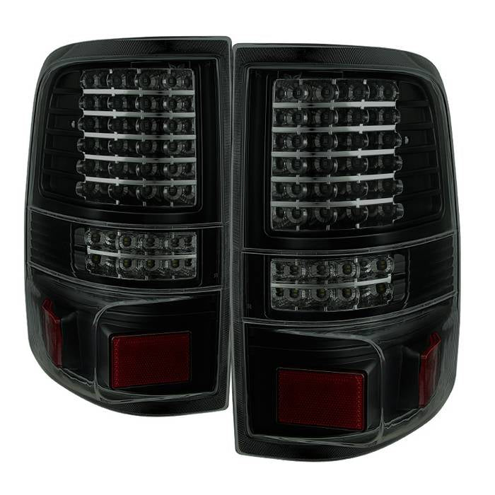 SPYDER Xtune Ford F150 Styleside 04-08 LED Tail Lights Black Smoked ALT-JH-FF15004-LED-G2-BSM 9034886