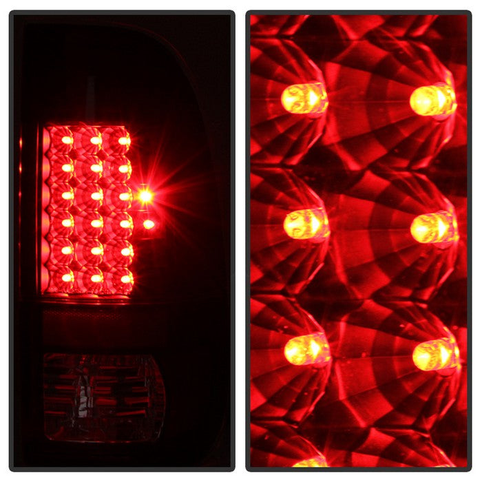 SPYDER Xtune Ford Super Duty 08-15 LED Tail Lights Black ALT-JH-FS08-LED-BK 9027680