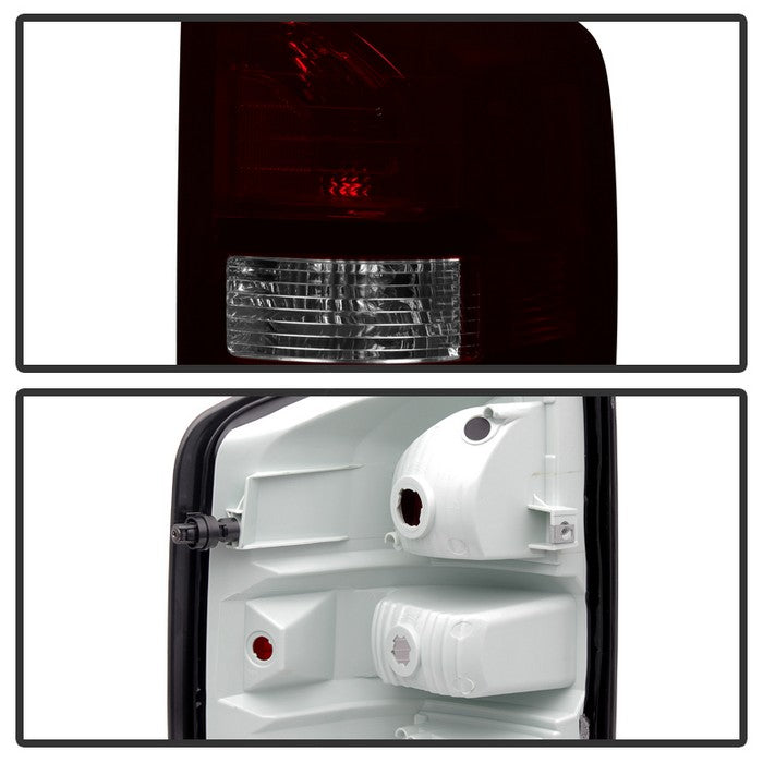 SPYDER Xtune GMC Sierra 1500 14-15 OEM Style Tail Light Red Smoked ALT-JH-GS14-OE-RSM 9034060