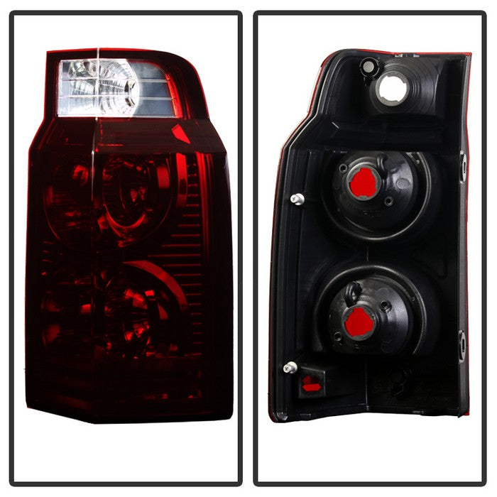 SPYDER Xtune Jeep Commander 06-10 OEM Style Tail Lights -Red Smoked ALT-JH-JCOM06-OE-RSM 9031250