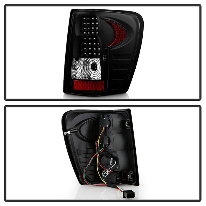 SPYDER Xtune Jeep Grand Cherokee 99-04 LED Tail Lights Black ALT-JH-JGC99-LED-BK 5073433