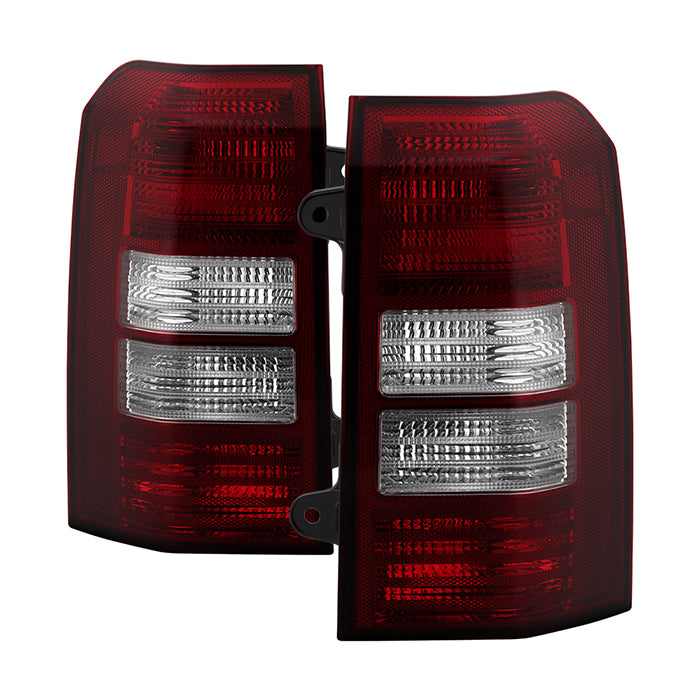 SPYDER Xtune Jeep Patriot 08-13 OEM Tail Lights -Red Smoked ALT-JH-JPA08-OE-RSM 9031694