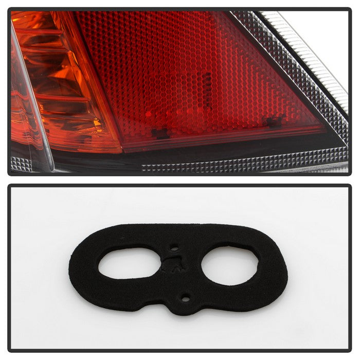 SPYDER xTune Mitsubishi Lancer 08-15 OE Style Tail Lights - Black ALT-JH-MLEVO08-OE-BK 9937323