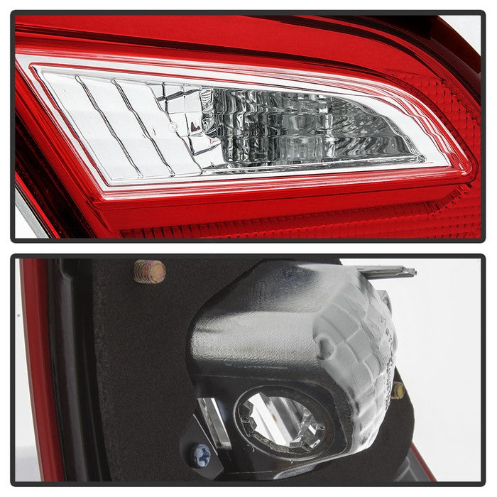 SPYDER xTune 16-18 Nissan Altima 4DR Driver Side Tail Light - OEM Inner Left (ALT-JH-NA16-4D-OE-IL) 9943027