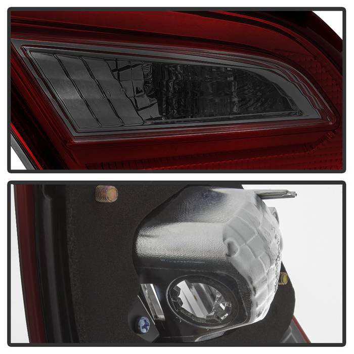 SPYDER xTune 16-18 Nissan Altima 4DR OEM Tail Light - Red Smoke (ALT-JH-NA16-4D-RSM) 9943041