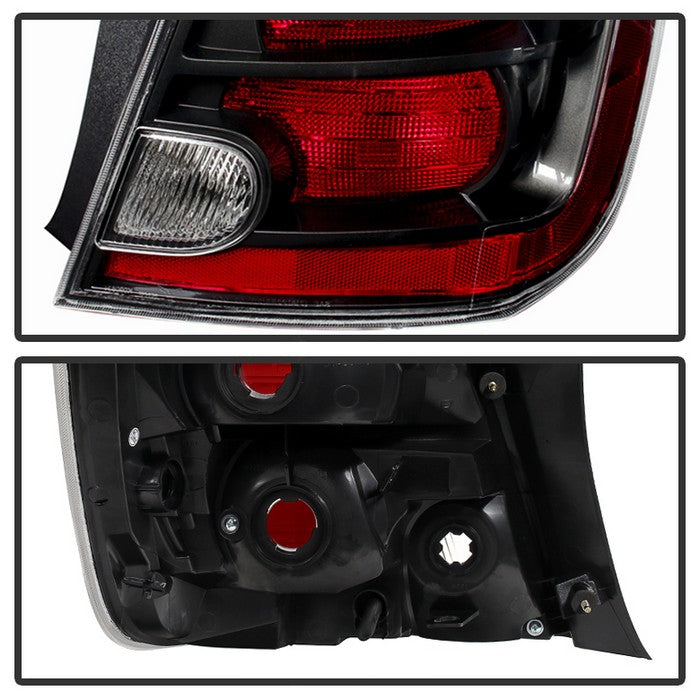 SPYDER Xtune Nissan Sentra Sr/Se-R/ 10-12 Passenger Side Tail Lights - OEM Right ALT-JH-NS10-OE-BK-R 9032523