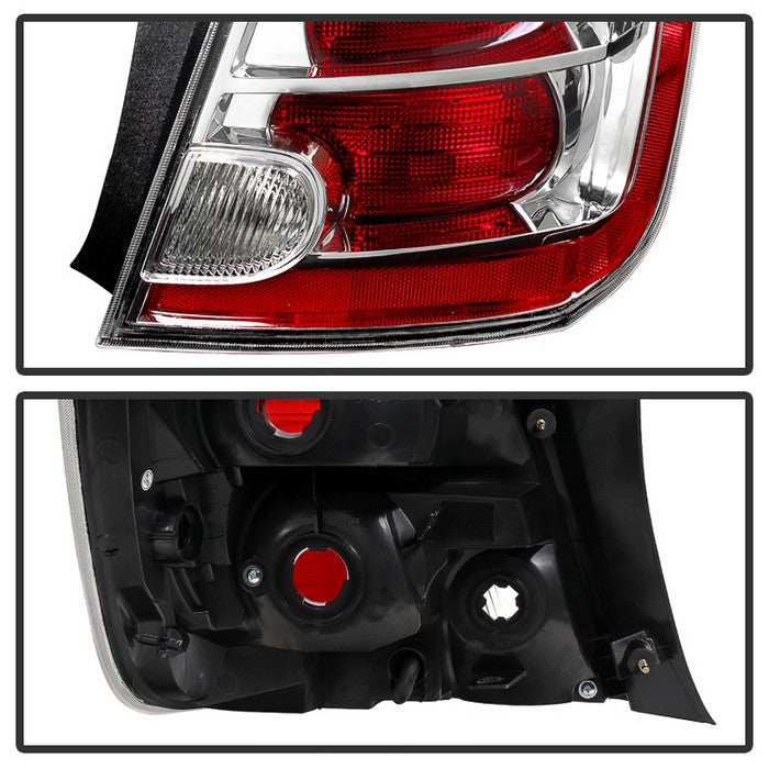 SPYDER Xtune Nissan Sentra 2.0L 10-12 Passenger Side Tail Lights - OEM Right ALT-JH-NS10-OE-RC-R 9032547