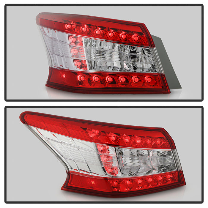 SPYDER Nissan Sentra 13-15 OEM Driver Side Outer Tail Light - Left ALT-JH-NS13-OE-OL 9055386
