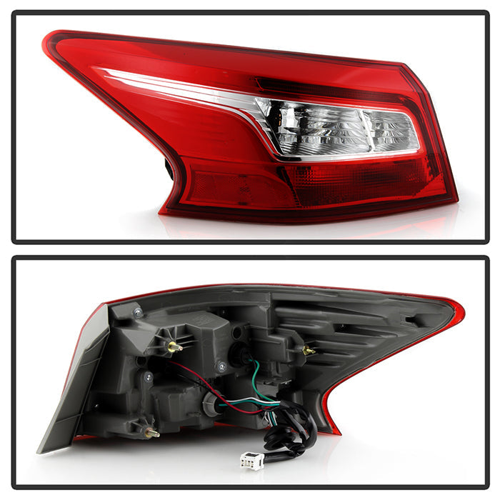 xTune Nissan Sentra 16-18 Driver Side Tail Lights - OE Outer Left ALT-JH-NS16-OE-OL 9949296