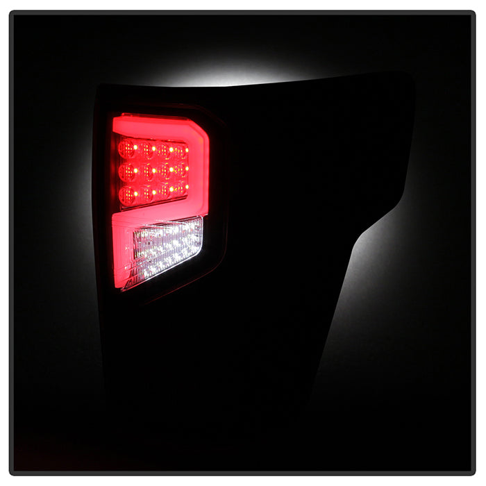 Xtune Nissan Titan 16-20 Light Bar LED Tail Light Black ALT-JH-NT16-LBLED-BK 9049255