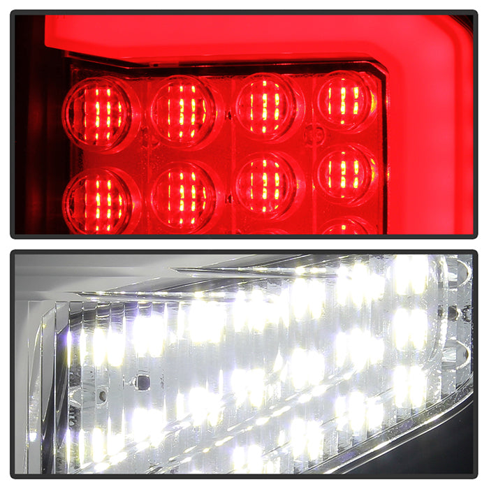 Xtune Nissan Titan 16-20 Light Bar LED Tail Light Black ALT-JH-NT16-LBLED-BK 9049255