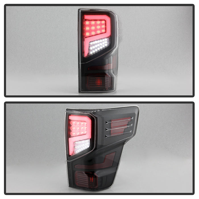 Xtune Nissan Titan 16-20 Light Bar LED Tail Light Black ALT-JH-NT16-LBLED-BK 9049255