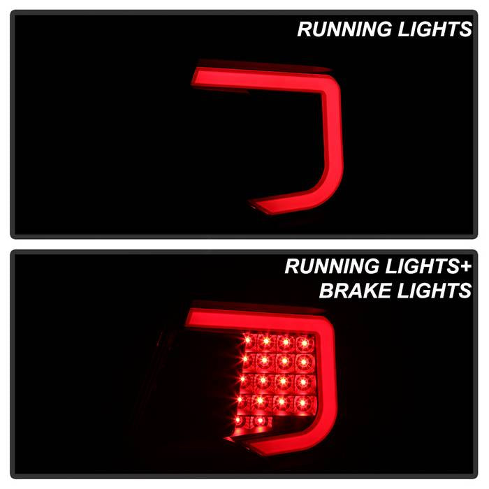 SPYDER xTune Subaru Impreza WRX 08-14 LED Tail Lights - Black ALT-JH-SIWRX08-LBLED-BK 9045400