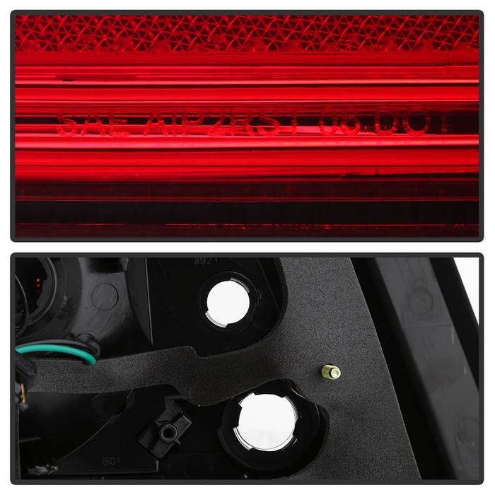 SPYDER xTune Subaru Impreza WRX 08-14 LED Tail Lights - Red/Clear ALT-JH-SIWRX08-LBLED-RC 9045417