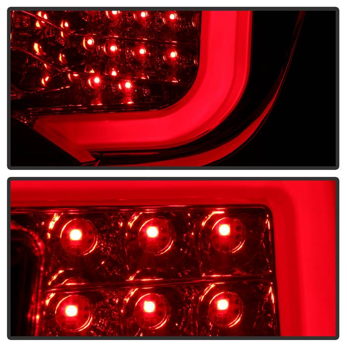 SPYDER xTune Subaru Impreza WRX 08-14 LED Tail Lights - Red/Clear ALT-JH-SIWRX08-LBLED-RC 9045417