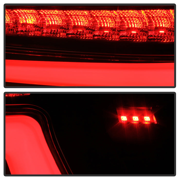 SPYDER 15-19 Subaru Impreza/WRX STi Light Bar LED Tail Lights - Black 9049095