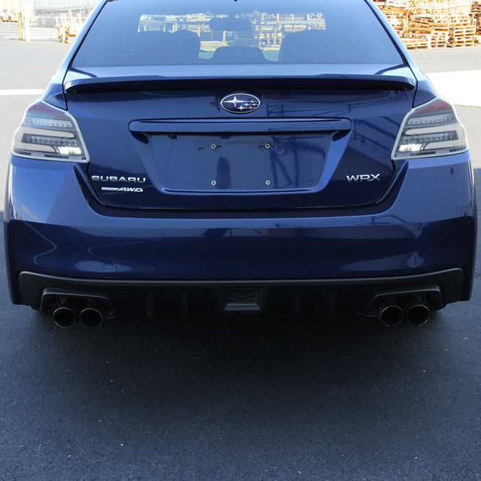 SPYDER 15-19 Subaru Impreza/WRX STi Light Bar LED Tail Lights - Black 9049095