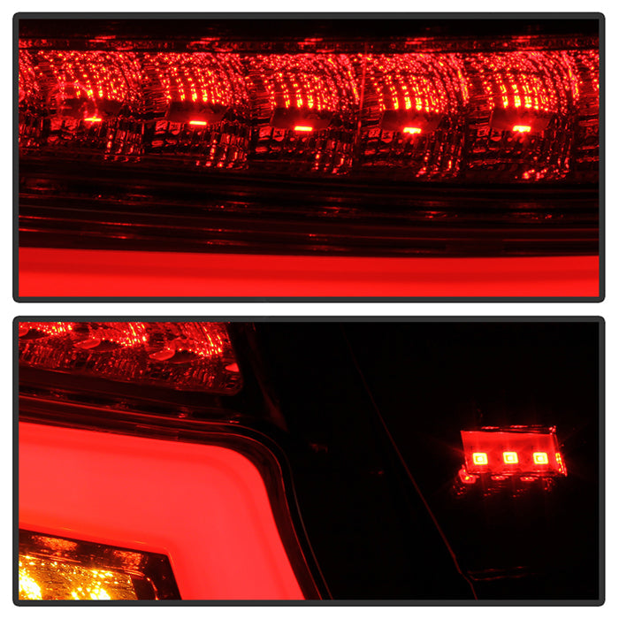 SPYDER 15-19 Subaru Impreza WRX/WRX STi Light Bar LED Tail Lights - Red Clear 9049101