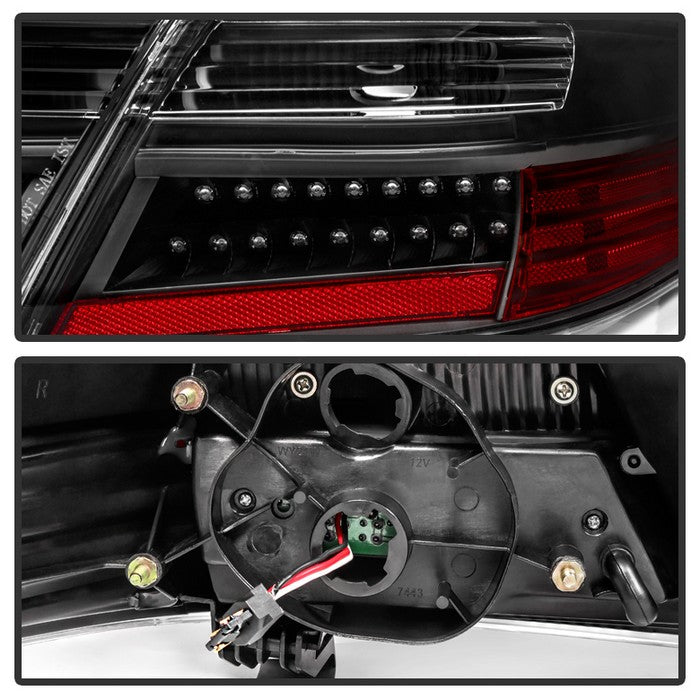 SPYDER Xtune Toyota Camry 07-09 (Does Not Fit The Hybrid) LED Tail Lights Black ALT-JH-TCAM07-LED-BK 9029219