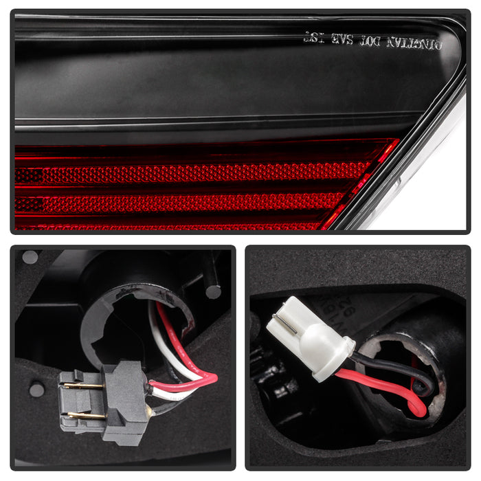 SPYDER Xtune Toyota Camry 07-09 (Does Not Fit The Hybrid) LED Tail Lights Black ALT-JH-TCAM07-LED-BK 9029219