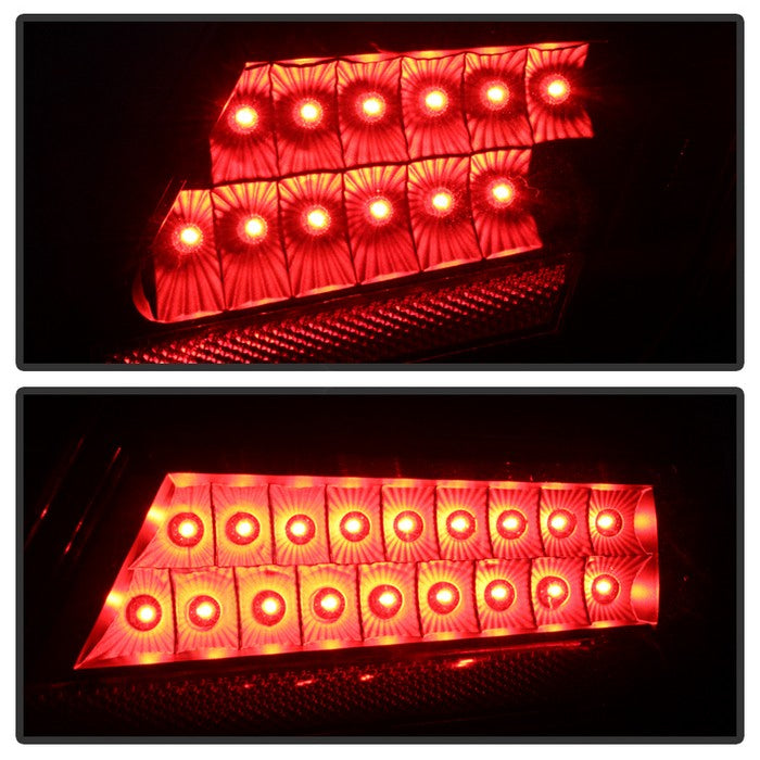 SPYDER Xtune Toyota Camry 07-09 (Does Not Fit The Hybrid) LED Tail Lights Black ALT-JH-TCAM07-LED-BK 9029219