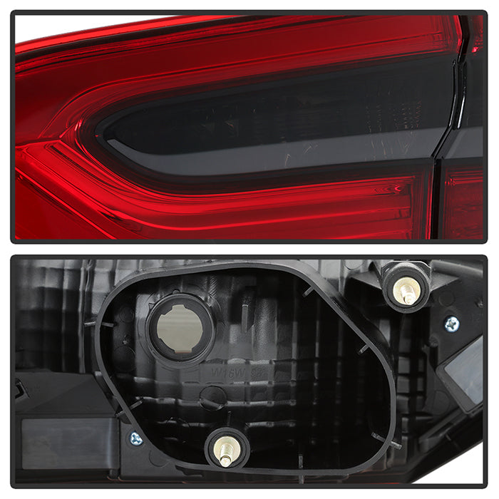 xTune 18-20 Toyota Camry OE Tail Lights - 4 Pieces - w/Signal and Reverse - Red Smoke 9944536