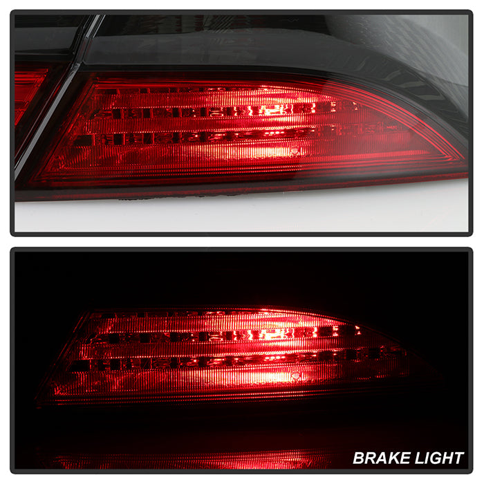 xTune 18-20 Toyota Camry OE Tail Lights - 4 Pieces - w/Signal and Reverse - Red Smoke 9944536