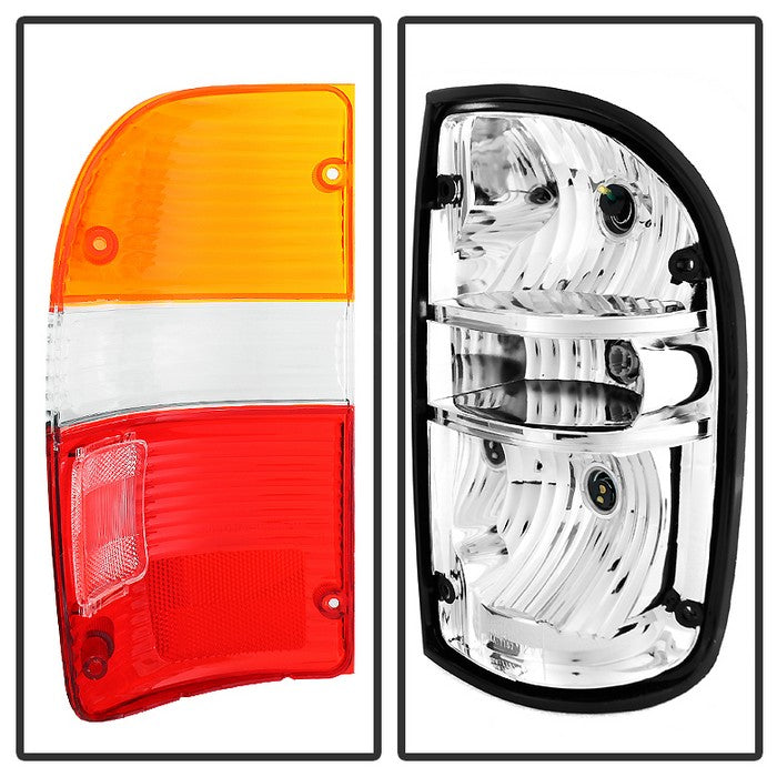 SPYDER Xtune Toyota Tacoma 01-04 Passenger Side Tail Lights - OEM Right ALT-JH-TTA01-OE-R 9034251