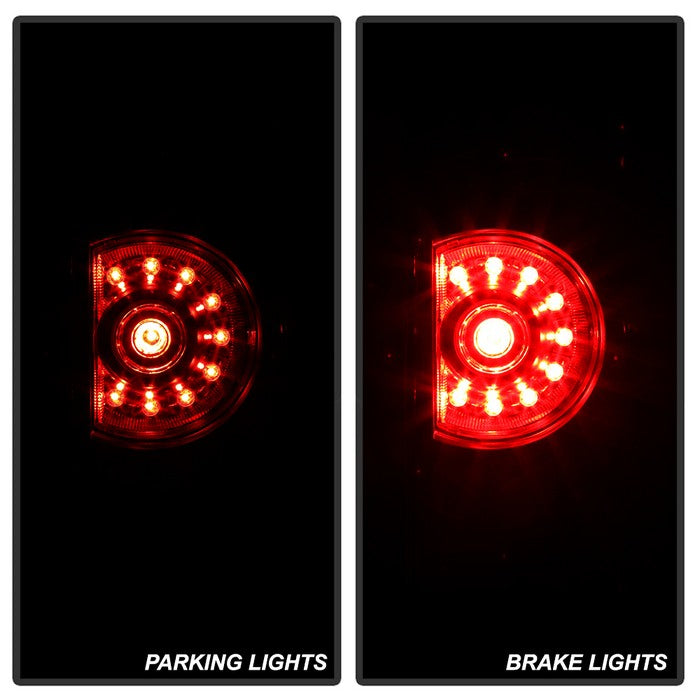 SPYDER xTune Toyota Tacoma 09-15 OEM LED Style Tail Lights - Black Smoked ALT-JH-TTA09-OE-BSM 9039522