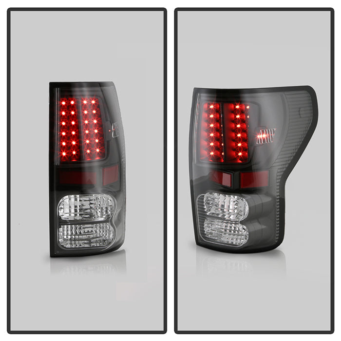 SPYDER Xtune Toyota Tundra 07-13 LED Tail Lights Black ALT-JH-TTU07-LED-BK 5070883