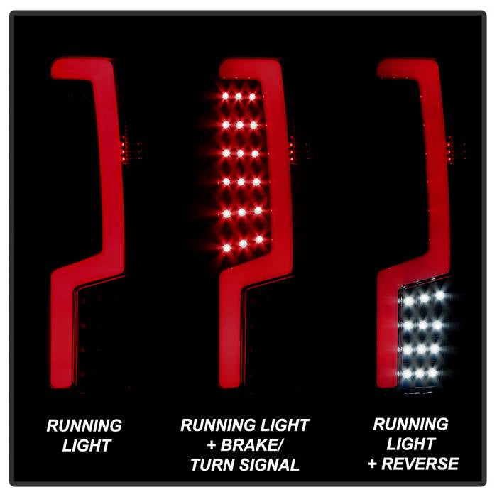 SPYDER xTune 04-13 Chevy Colorado / 04-13 GMC LED Tail Lights - Black Smoke (ALT-ON-CCO04-LED-BSM) 9044038