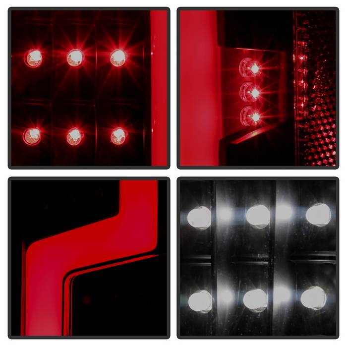 SPYDER xTune 04-13 Chevy Colorado / 04-13 GMC LED Tail Lights - Black Smoke (ALT-ON-CCO04-LED-BSM) 9044038