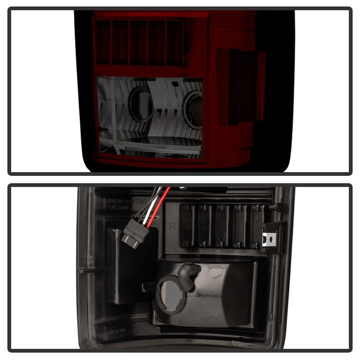SPYDER Xtune GMC Yukon Denali Xl 01-06 Version 2 C Shape LED Tail Lights Red Smoke ALT-ON-CD00-G2-LED-RS 5081520
