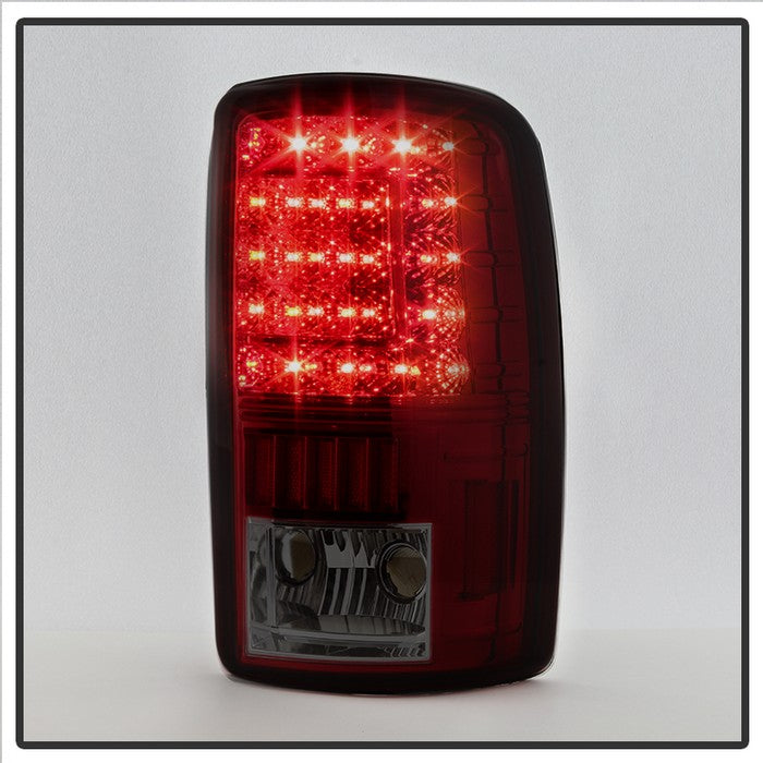 SPYDER Xtune GMC Yukon Denali Xl 01-06 Version 2 C Shape LED Tail Lights Red Smoke ALT-ON-CD00-G2-LED-RS 5081520