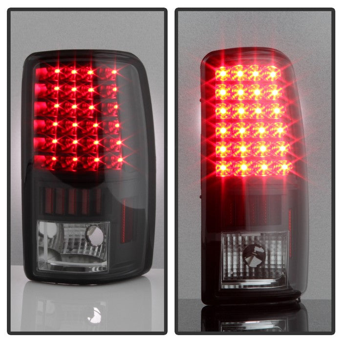 SPYDER Xtune GMC Yukon Denali/Denali Xl 01-06 LED Tail Lights Black ALT-ON-CD00-LED-BK 5077158