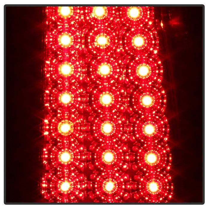 SPYDER Xtune Chevy Silverado 1500/2500/3500 03-06 LED Tail Lights Red Clear ALT-ON-CS03-LED-RC 5008787