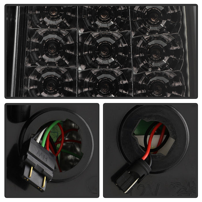 SPYDER Xtune Chevy Silverado 1500/25003500 03-06 LED Tail Lights Smoke ALT-ON-CS03-LED-SM 5011244