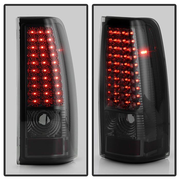 SPYDER Xtune Chevy Silverado 1500/25003500 03-06 LED Tail Lights Smoke ALT-ON-CS03-LED-SM 5011244
